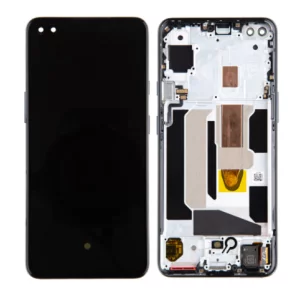 Ecran Compatibil pentru OnePlus Nord Gri Onix CU RAMA