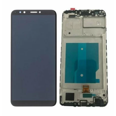 Ecran Y7 Prime 2018 Negru CU RAMA (Compatibil)