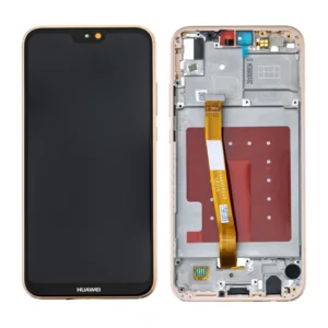 Ecran Huawei P20 Lite/ Huawei Nova 3e Auriu Cu Rama (Compatibil)