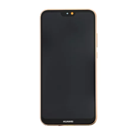 Ecran Huawei P20 Lite/ Huawei Nova 3e Auriu CU RAMA (Compatibil)