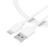 Tactical Cablu Date si Incarcare USB-A/ Lightning Alb 1 M