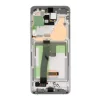 Ecran Samsung G988 Galaxy S20 Ultra Cloud White (Alb) Fara Camera Frontala (Service Pack)