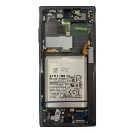 Ecran Samsung S908 Galaxy S22 Ultra 5G Black (Negru) Cu Baterie (Service Pack)