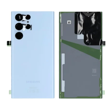 Capac Baterie Samsung S908 Galaxy S22 Ultra 5G Sky Blue (Albastru Deschis) (Service Pack)