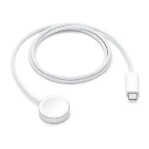 Cablu Date si Incarcare USB-C Apple Watch 1/2/3/4/5/6/SE/7 Alb 1 Metru