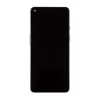 Ecran Compatibil pentru OnePlus 9 Negru Cu Rama (Original Refurbished)
