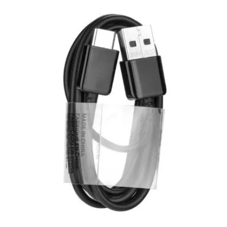 Cablu Date Si Incarcare USB Type-C 1.2M Negru (Compatibil)
