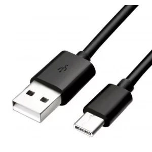 Cablu Date Si Incarcare USB Type-C 1.2M Negru (Compatibil)