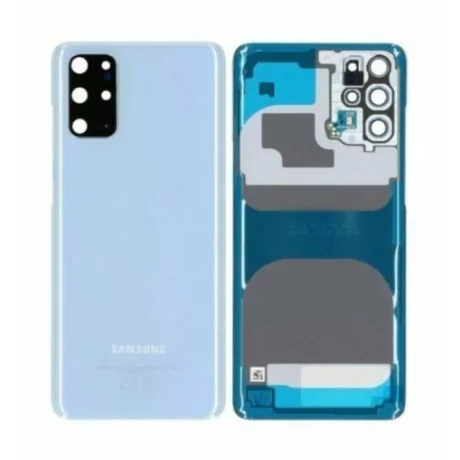Capac Baterie Samsung G985 / G986 Galaxy S20 Plus Cloud Blue (Albastru Deschis) (Service Pack)