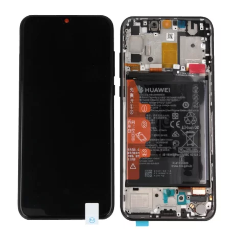 Ecran Huawei P Smart S / Huawei Y8p Negru (Service Pack)