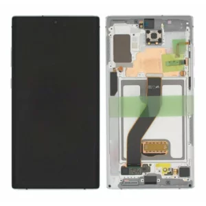 Ecran Samsung N975 Galaxy Note 10 Plus Aura White (Alb) (Service Pack)