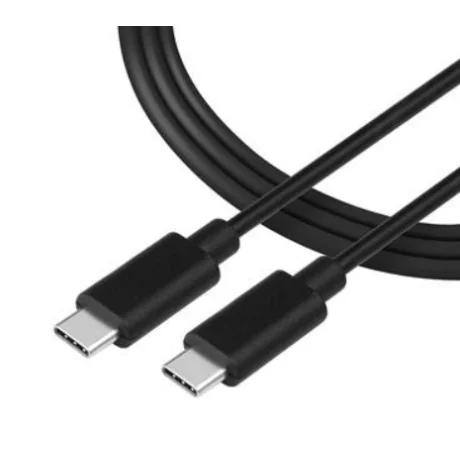 Tactical Cablu Date si Incarcare USB-C/ USB-C Negru 1M