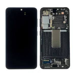Ecran Samsung S911 Galaxy S23 5G Phantom Black (Negru) (Service Pack)