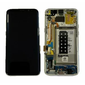 Ecran Samsung G955 Galaxy S8 Plus Argintiu Cu Baterie (Service Pack)