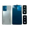 Capac Baterie Compatibil pentru Xiaomi 11T Pro Alb Cu Sticla Camera