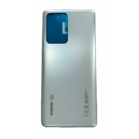 Capac Baterie Compatibil pentru Xiaomi 11T Pro Alb Cu Sticla Camera