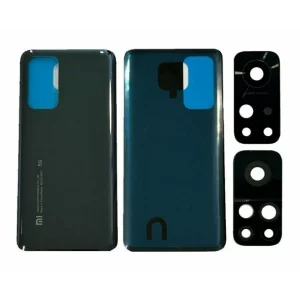 Capac Baterie Compatibil pentru Xiaomi Mi 10T 5G / Mi 10T Pro 5G Negru Cu Sticla Camera