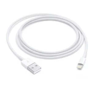 Cablu Date Si Incarcare USB-A To Lightning 2M Alb (Compatibil)