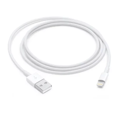 Cablu Date Si Incarcare USB-A To Lightning 2M Alb (Compatibil)