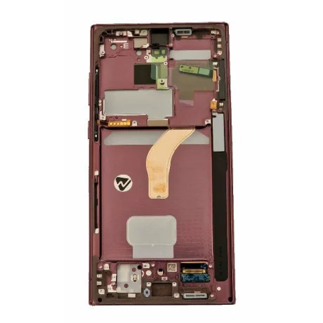 Ecran Samsung S908 Galaxy S22 Ultra 5G Burgundy/ Bronze (Bronz Visiniu) (Service Pack)