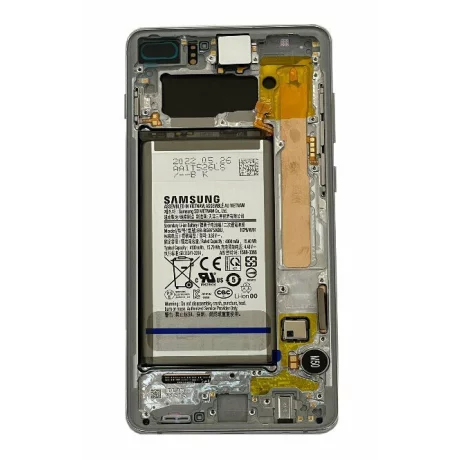 Ecran Samsung G975 Galaxy S10 Plus Prism White/ Silver Cu Baterie (Service Pack)