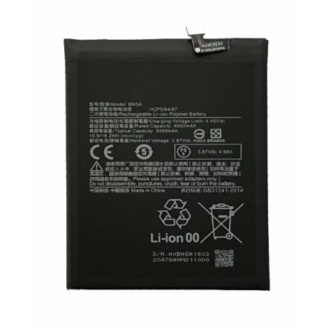 Acumulator Compatibil pentru Xiaomi BN5A Redmi Note 10 5G/ Redmi 10 2021/2022/ Poco M3 PRO 5G 5000mAh