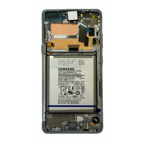 Ecran Samsung G977 Galaxy S10 5G Crown Silver Cu Baterie (Service Pack)