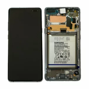 Ecran Samsung G977 Galaxy S10 5G Crown Silver Cu Baterie (Service Pack)