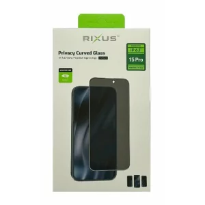 Folie Sticla PRIVACY Rixus 9H iPhone 15 Pro
