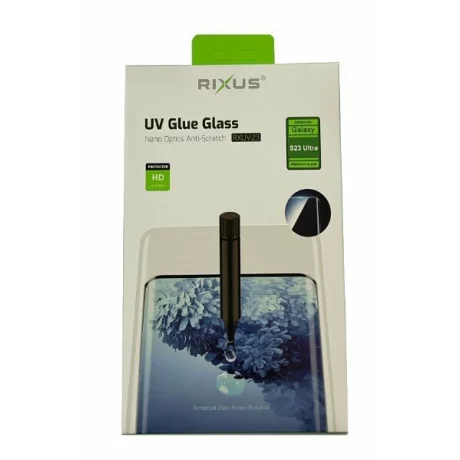 Folie Samsung S918 Galaxy S23 Ultra 5G Sticla Transparenta Cu Adeziv UV