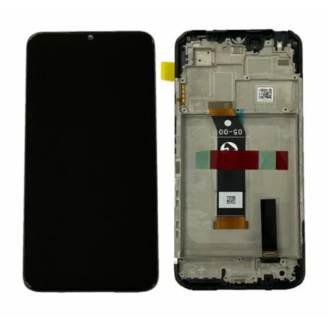 Ecran Compatibil pentru Xiaomi Poco M5 4G / Xiaomi Poco M4 5G 2022 Negru CU RAMA