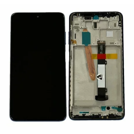 Ecran Compatibil pentru Xiaomi Poco X3 / Poco X3 Pro/ Poco X3 NFC Albastru CU RAMA