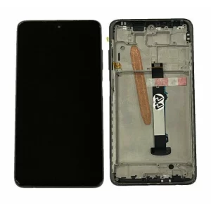 Ecran Compatibil pentru Xiaomi Poco X3 / Poco X3 Pro / Poco X3 NFC Negru CU RAMA