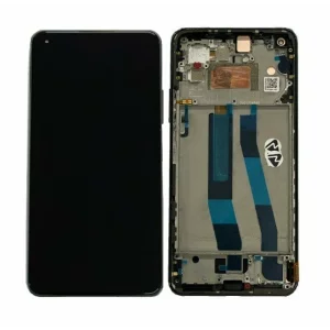 Ecran Compatibil pentru Xiaomi 11 Lite 5G NE Black CU RAMA