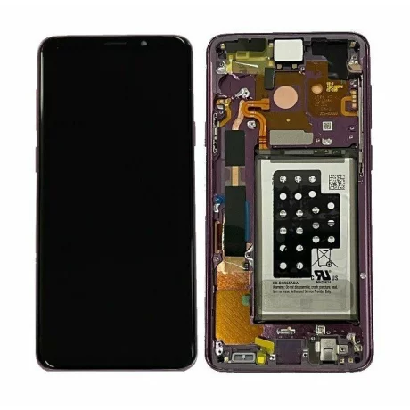 Ecran Samsung G965 Galaxy S9 Plus Violet CU BATERIE (Service Pack)
