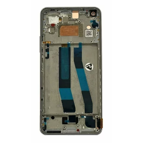 Ecran Compatibil pentru Xiaomi 11 Lite 5G NE Silver CU RAMA