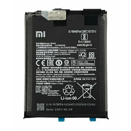 Acumulator Xiaomi BM54 Redmi Note 9T 5000mAh (Service Pack)