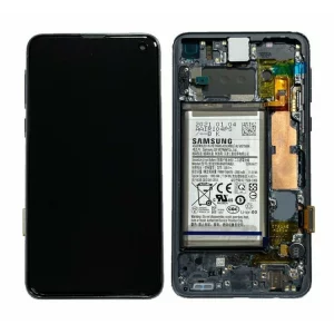 Ecran Samsung G970 Galaxy S10e Prism Black Cu Baterie (Service Pack)