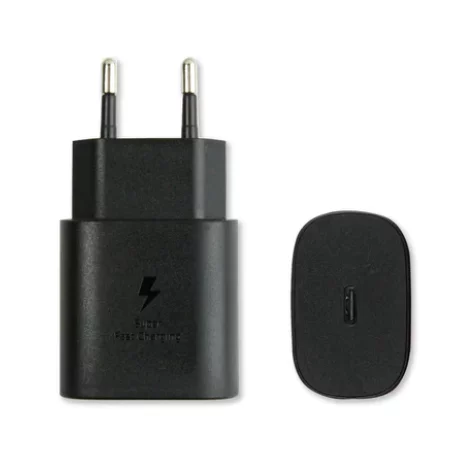 Incarcator Retea USB-C 25W Negru Retail Box (Compatibil)