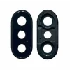 Sticla Camera Compatibila pentru iPhone X cu Rama Neagra