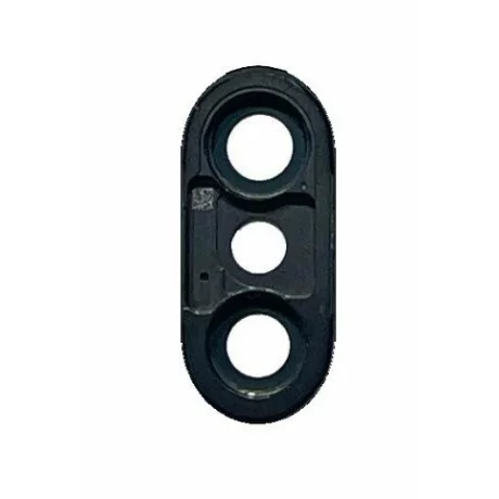 Sticla Camera Compatibila pentru iPhone X cu Rama Neagra