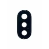 Sticla Camera Compatibila pentru iPhone X cu Rama Neagra