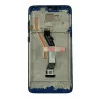 Ecran Compatibil pentru Xiaomi Redmi Note 8 Pro Albastru CU RAMA