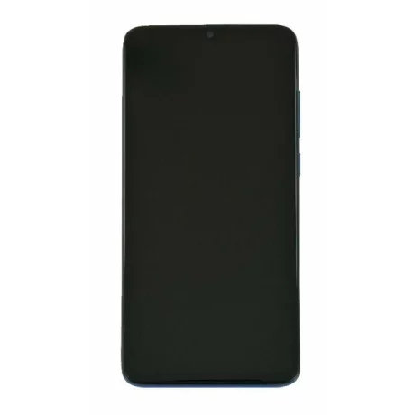 Ecran Compatibil pentru Xiaomi Redmi Note 8 Pro Albastru CU RAMA