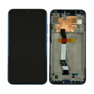 Ecran Compatibil pentru Xiaomi Redmi Note 8T Albastru CU RAMA