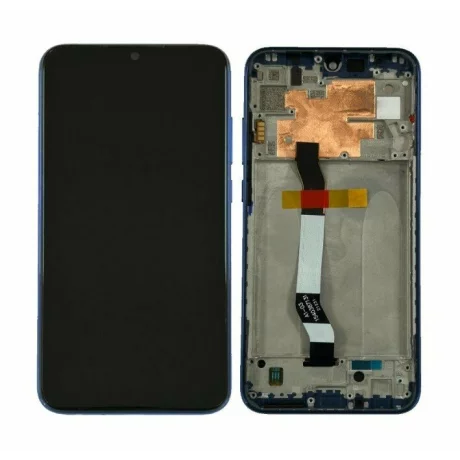Ecran Compatibil pentru Xiaomi Redmi Note 8T Albastru CU RAMA