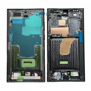 Rama Mijloc Samsung S918 Galaxy S23 Ultra 5G Negru (Service Pack)