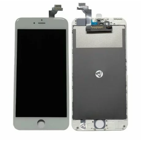 Ecran Compatibil pentru iPhone 6 Plus Alb