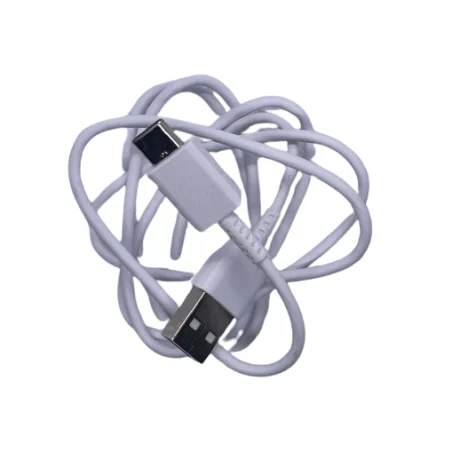 Cablu Date Si Incarcare Type-C Alb 1M (Compatibil)