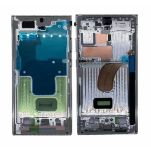 Rama Mijloc Samsung S918 Galaxy S23 Ultra 5G Light Blue/ Light Green (Albastru Deschis/ Verde Deschis) (Service Pack)